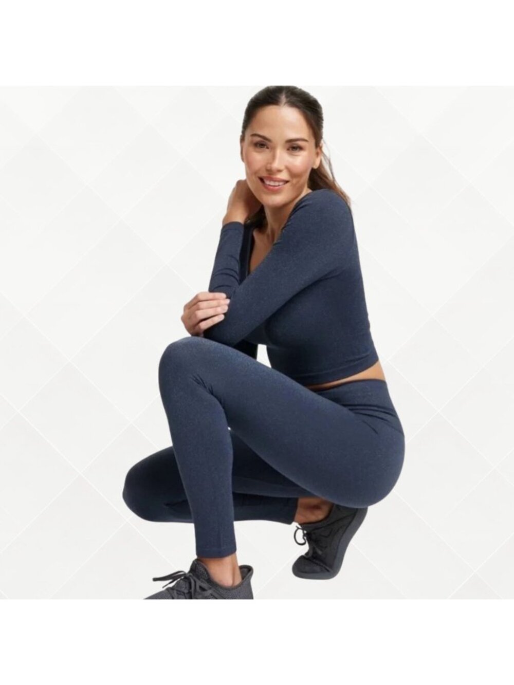 All in Motion Sparkle Leggings • L • NWT • High Rise • Seamless • WAW-100118